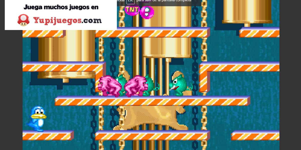 Juego Ultra Ballon estilo Bubble Bobble 