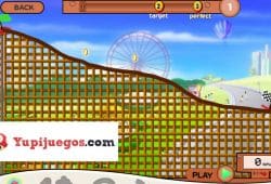 Juego de crear montañas rusas