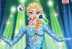 Ayuda a Elsa a ponerse hermosa en este juego