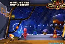 Juego de basquetbol intergaláctico – Space Ball