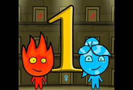 Niño fuego y niña agua - Fireboy and Watergirl The Forest Temple -  Minijuegos