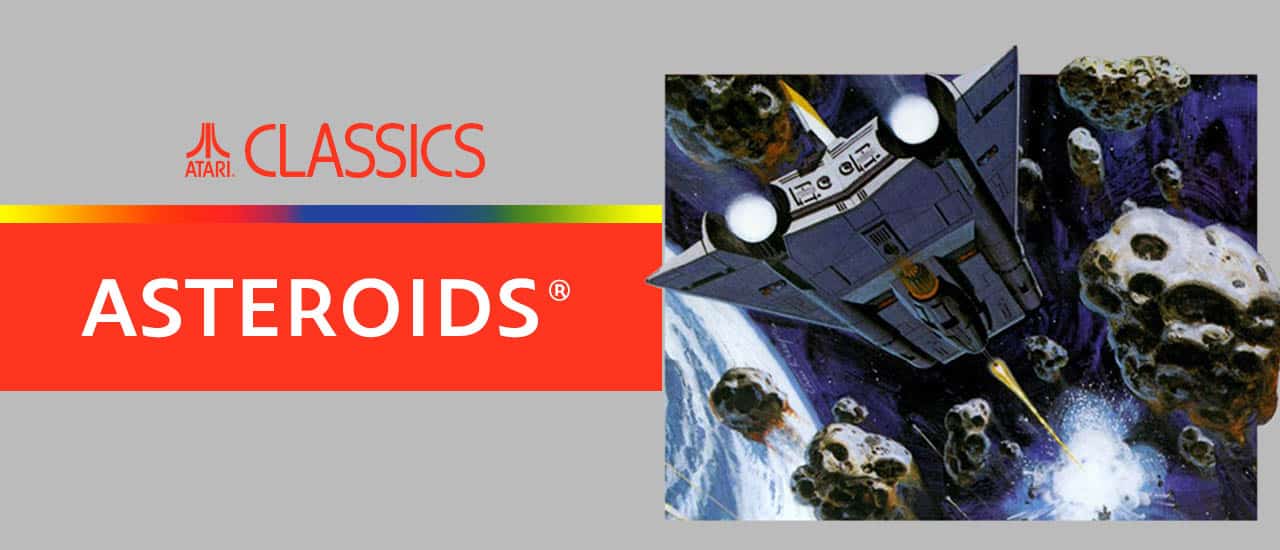 Asteroide juego clásico - Atari Asteroids