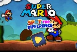 Super Mario: Encuentra las diferencias