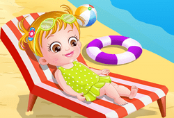 Baby Hazel aventura en la playa