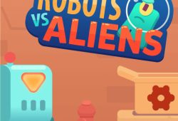 Juego de Robots vs Aliens