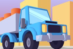 Truck Deliver 3D